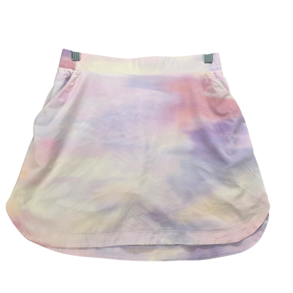 CALIA by Carrie Underwood Pastel Tie-Dye Skort (Pink, Purple, Yellow)